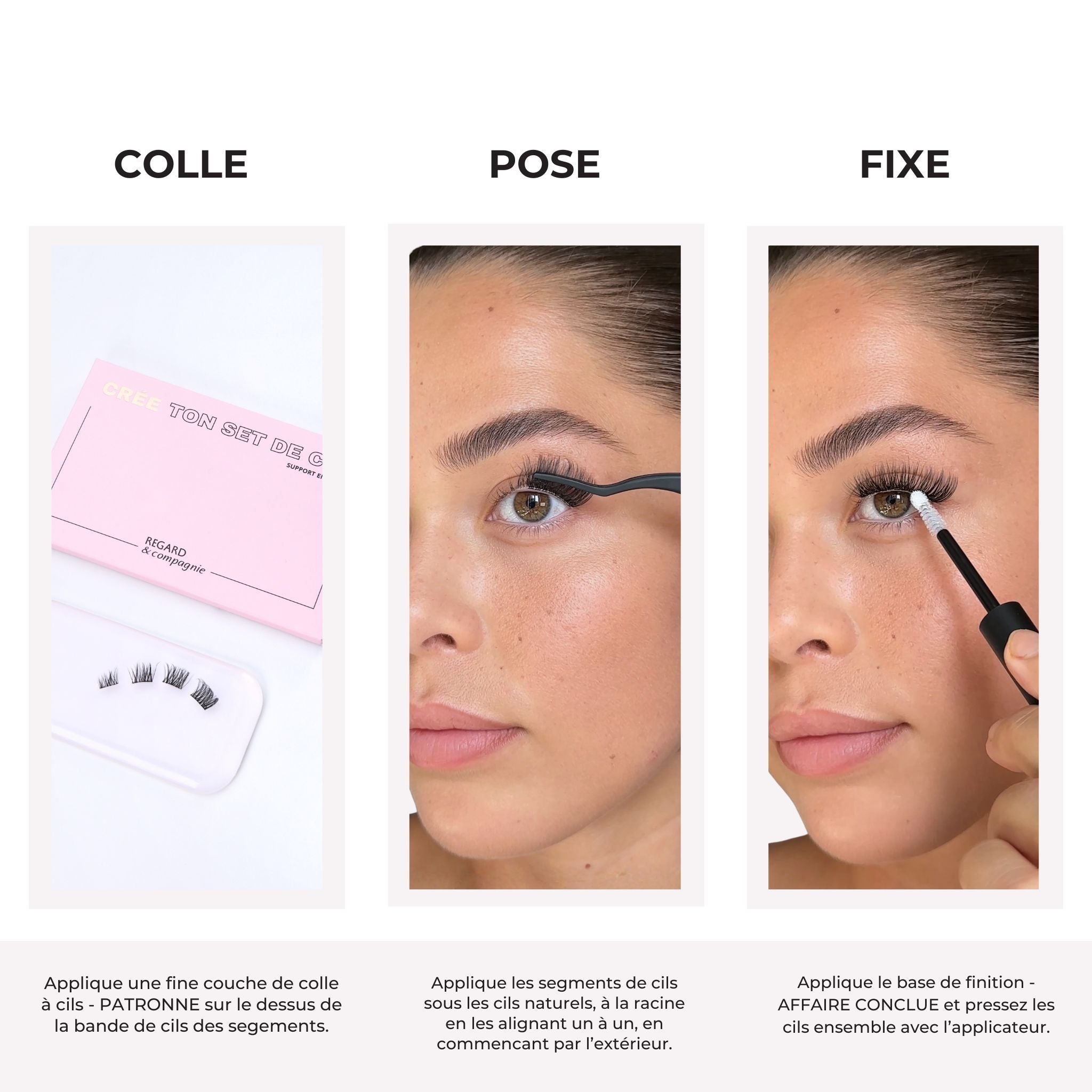 Extension de cils à faire soi-même - kit de démarrage