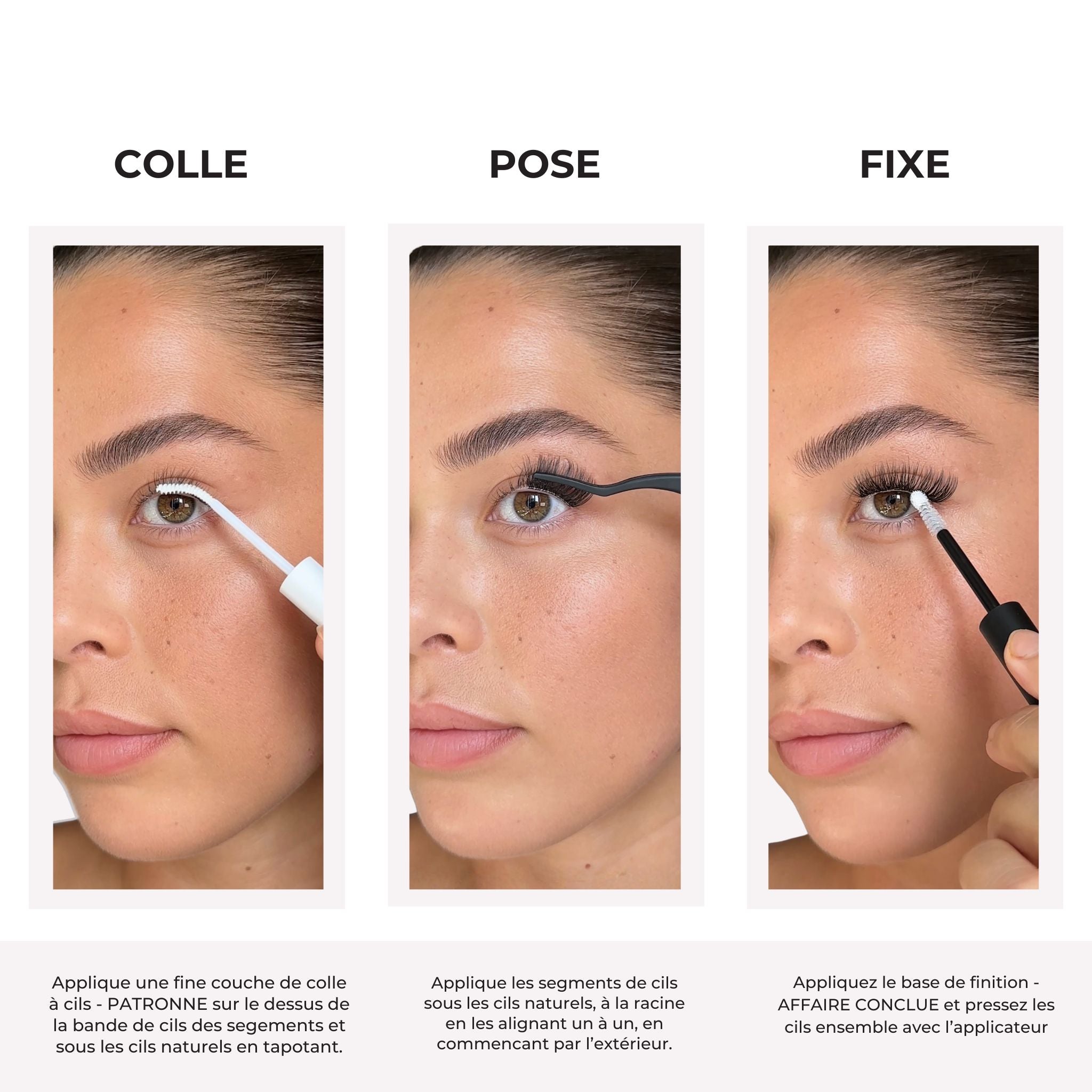 Extension de cils à faire soi-même - kit de démarrage